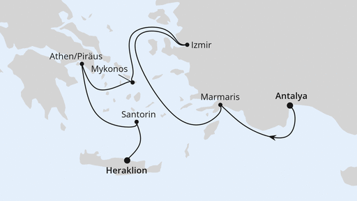 Zur Sonnenfinsternis im Mittelmeer ab Mallorca mit AIDAcosma