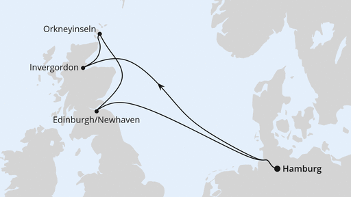 Norwegen ab Kiel mit AIDAnova