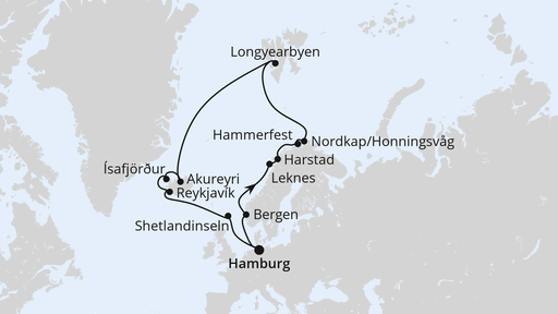 Große Mittelmeer-Reise mit Sonnenfinsternis mit AIDAcosma