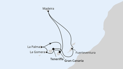 Von Barcelona nach Dubai mit AIDAprima