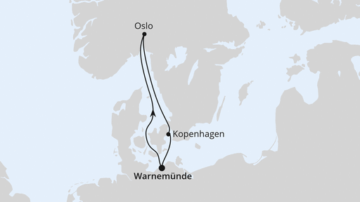 Metropolen & Norwegen ab Hamburg mit AIDAperla
