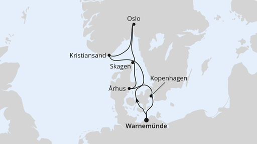 Von Barcelona nach Hamburg mit AIDAprima