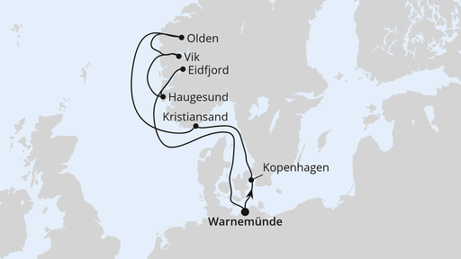 Skandinavien mit Göteborg ab Kiel mit AIDAbella
